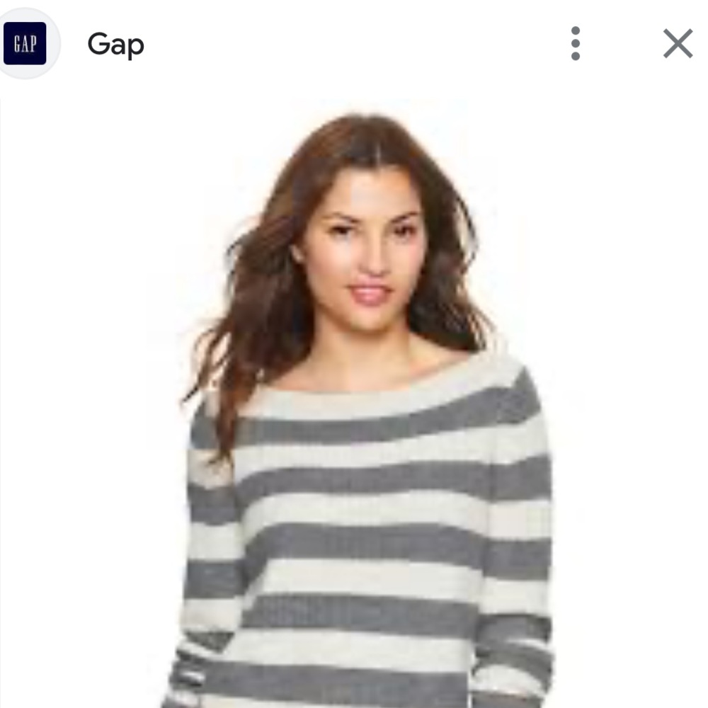 GAP Boat neck Stripe Sweater